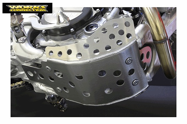 WORKS CONNECTION 10-605EX スキッドプレート EXタイプ CRF450R 外装 ウエストウッド