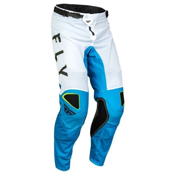 FLY 377-32434 23スプリングモデル KINETIC KORE MXパンツ ブルー/ホワイト/ハイビス 34インチ バイク ズボン ストレッチ｜バイクマン　店