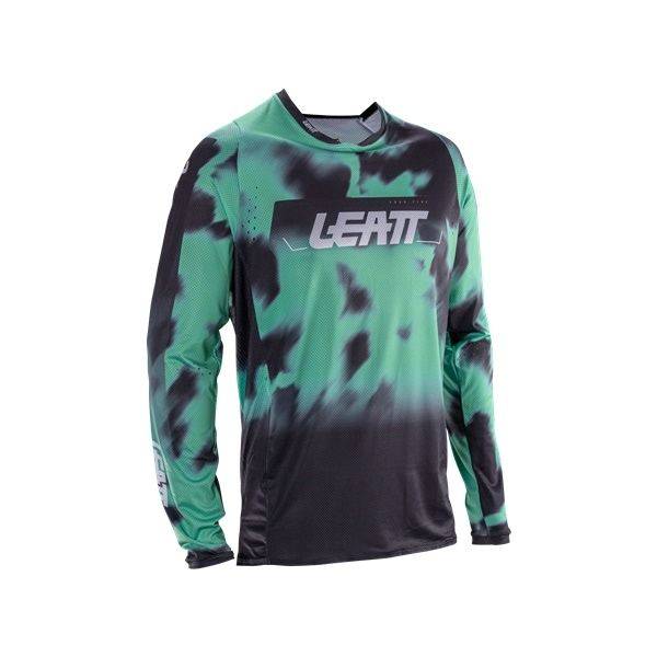 LEATT 4.5 LITE MXジャージ ティール ロンT 長袖 ストレッチ メッシュ バイクウェア モトクロス リアット ウエストウッド
