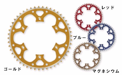 TALON ﾀﾛﾝ TR117R/L ﾘｱｽﾌﾟﾛｹｯﾄ ｽﾌﾟﾛｹ 420ｻｲｽﾞ 50T ｺﾞｰﾙﾄﾞ KX80/KX85 WESTWOOD ｳｴｽﾄｳｯﾄﾞ