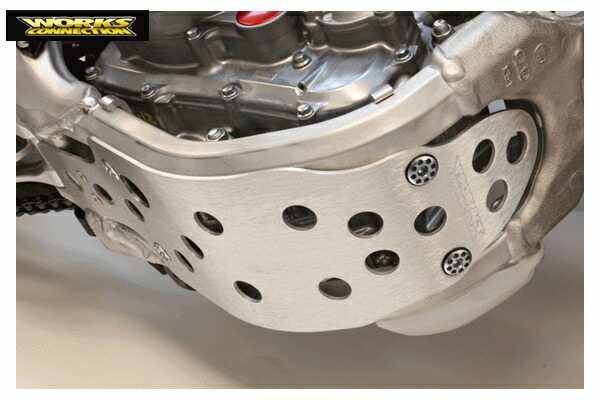 WORKS CONNECTION ﾜｰｸｽｺﾈｸｼｮﾝ 10-076 ｽｷｯﾄﾞﾌﾟﾚｰﾄ CRF250R WESTWOOD ｳｴｽﾄｳｯﾄﾞ