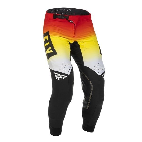 FLY フライ 375-13428 MXパンツ EVOLUTION DST エボリューション DST レッド/イエロー/ブラック 28インチ ズボン オフロード ウエストウッド｜バイクマン　店