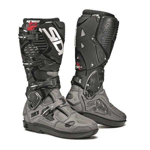 SIDI シディ 1803690000003 クロスファイア3 SRS 交換式ソールモデル グレー/ブラック 45/11(28-28.5cm) ブーツ ウエストウッド｜バイクマン　店