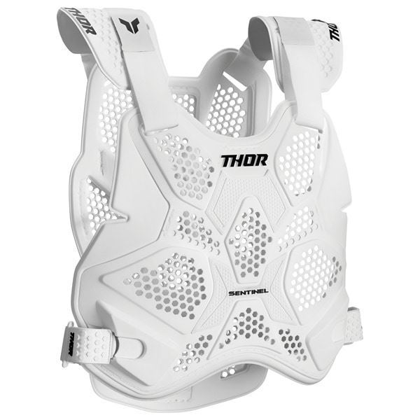 THOR 2701-1414 SENTINEL LTD プロテクター ホワイト XS/S バイク 胸 背中 保護 メンズ 男性｜バイクマン　店