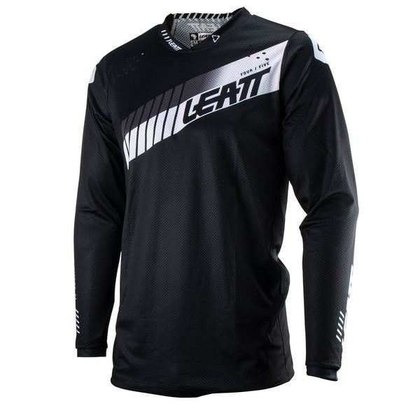 LEATT 5023031903 23 4.5 LITE MXジャージ ブラック XL バイク ウェア ストレッチ メッシュ