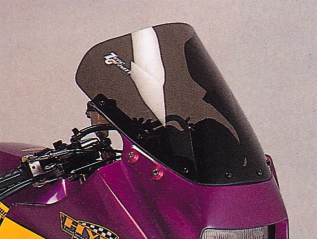 ZERO GRAVITY ゼログラビティ 1622019 スクリーン ダブルバブル ダークスモーク GPZ900R 風防 風除け ウインドスクリーン メーターバイザー
