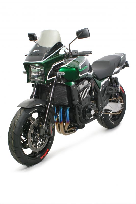 ZERO GRAVITY ゼログラビティ 2331619 スクリーン エアロダークスモーク ZRX1200 ZRX1200R ZRX1100 ZRX400 風防 風除け ウインドスクリーン メーターバイザー