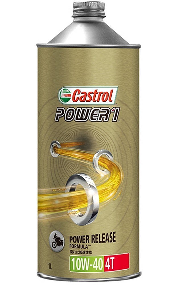 楽天市場】カストロール POWER1 4T 10W-40 1L 4サイクルオイル