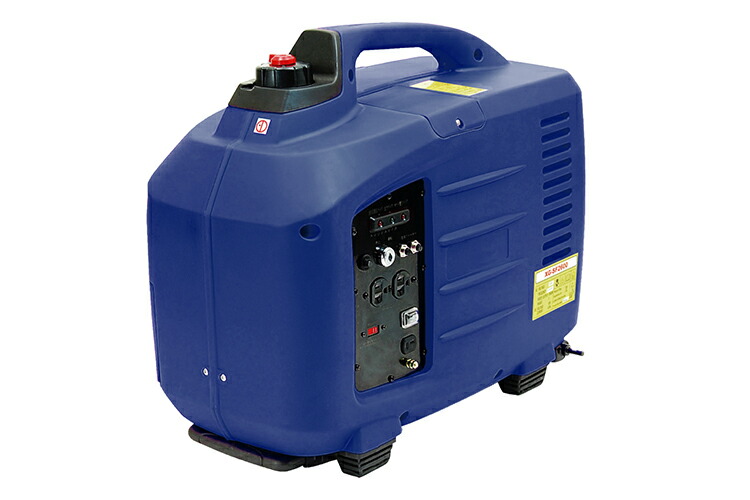 楽天市場 節電対策 万が一の電力供給に 携帯発電機 インバーター式 正弦波 Sf 2600f 青 小型発電機 防災 地震 非常用 Diy お祭り バイクパーツセンター パーツセンター楽天市場店