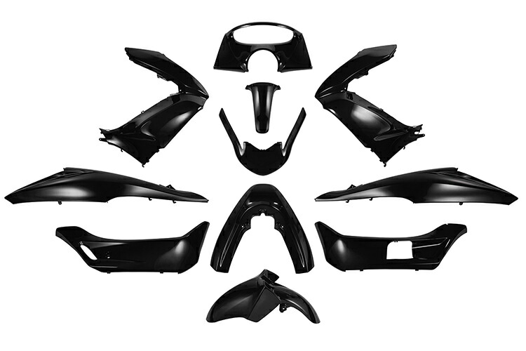 楽天市場】ホンダ PCX JF28/KF12 カスタムフロントマスク 黒