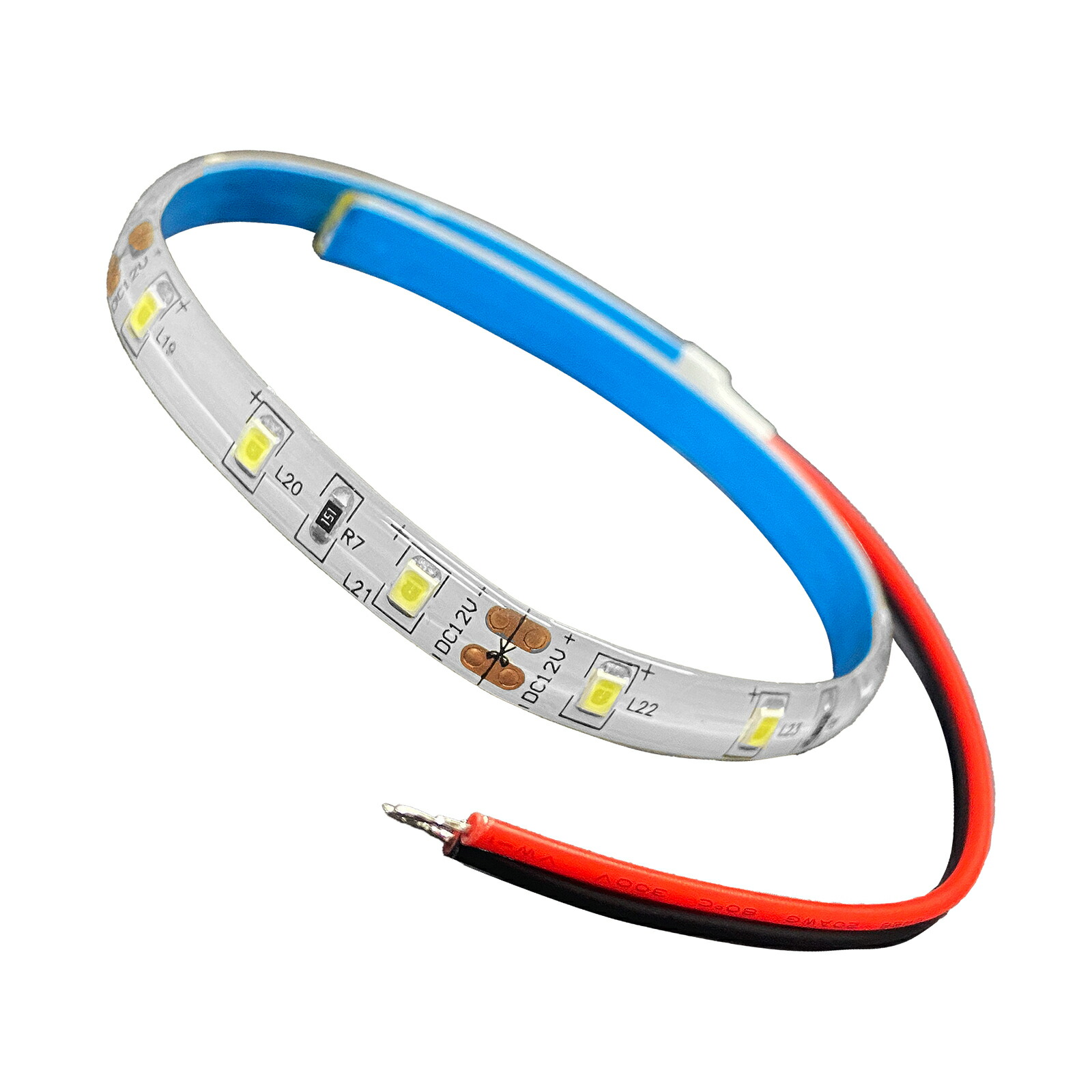 楽天市場】LEDテープ ホワイト 30cm バイクパーツセンター : パーツ