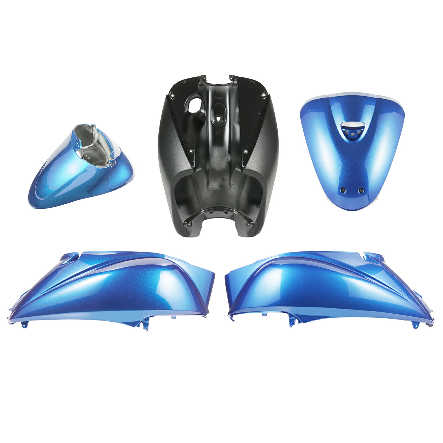 パーツ一覧 ホンダ トゥデイ AF61 外装セット 5点 茶 ブラウン 新品 バイクパーツ