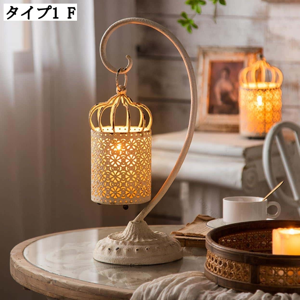 燭台1対セット 箱入 灯籠 ローソク立 骨董 アンティーク　インテリア雑貨 ypti36z00oasafn37ps4.jpg