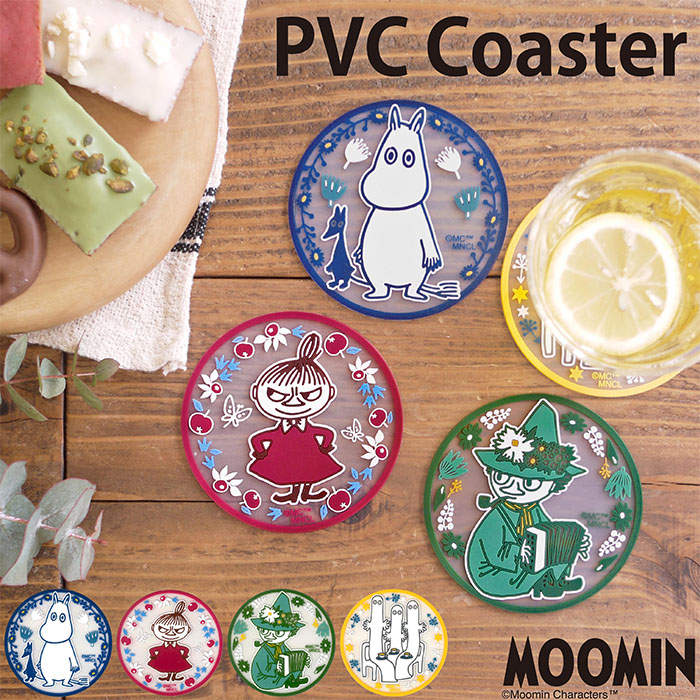 楽天市場】公式 コースター MOOMN ムーミン PVC おしゃれ かわいい