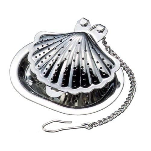 シルバーティーストレーナー 茶こし シェル 楽天市場】シルバーティーストレーナー 茶こし シェル 送料込み : 輸入