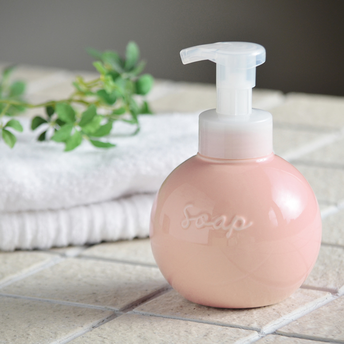 楽天市場】『ロロ オーブ フォーム マットピンク ボトル』＜泡ソープ
