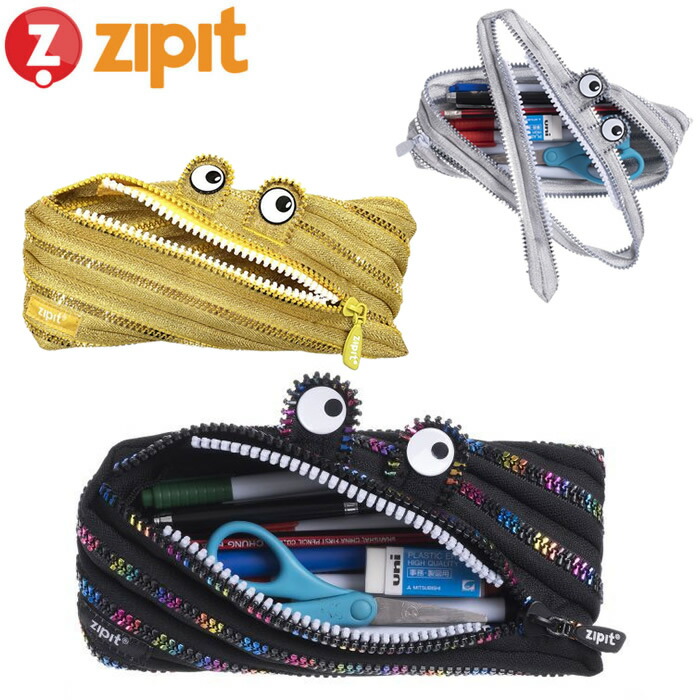 
『ZIPIT ジップイット クラシックモンスター ペンケース』
【モンスター ポーチ 筆記具 文房具 ジッパー 化粧品 小物入れ 雑貨】