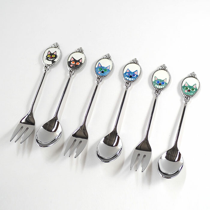 ハンドメイド　七宝焼　きれい　カトラリーセット　３色おまとめセット　T-286 63add0ef399cd908c9570f9f4b8749