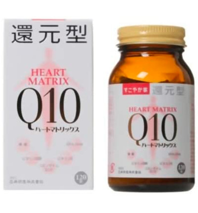 すこやか家 サプリメント 還元型ハートマトリックスQ10 HEART MATRIX Q10 45.6g(380mg×120粒) 約2カ月分画像