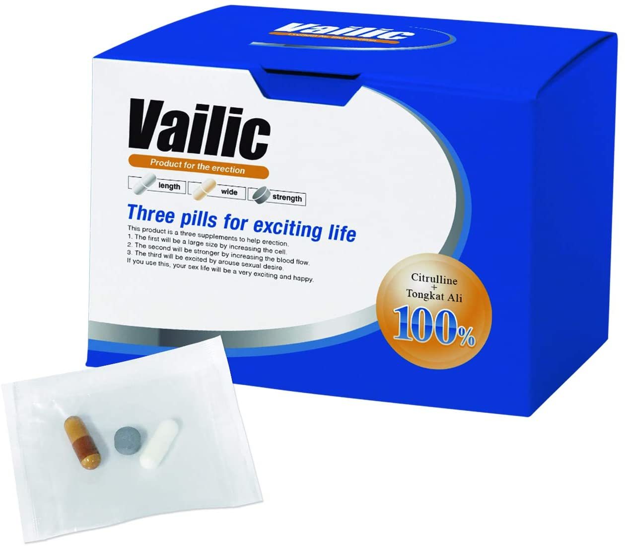 ヴァイリック 合するな無用心 3種類の相乗作用パワーで丁年能力が熱り立つ Daemlu Cl