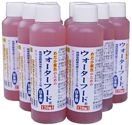 めだか稚魚のためのウォーター フード 1ml 8本セット Andapt Com