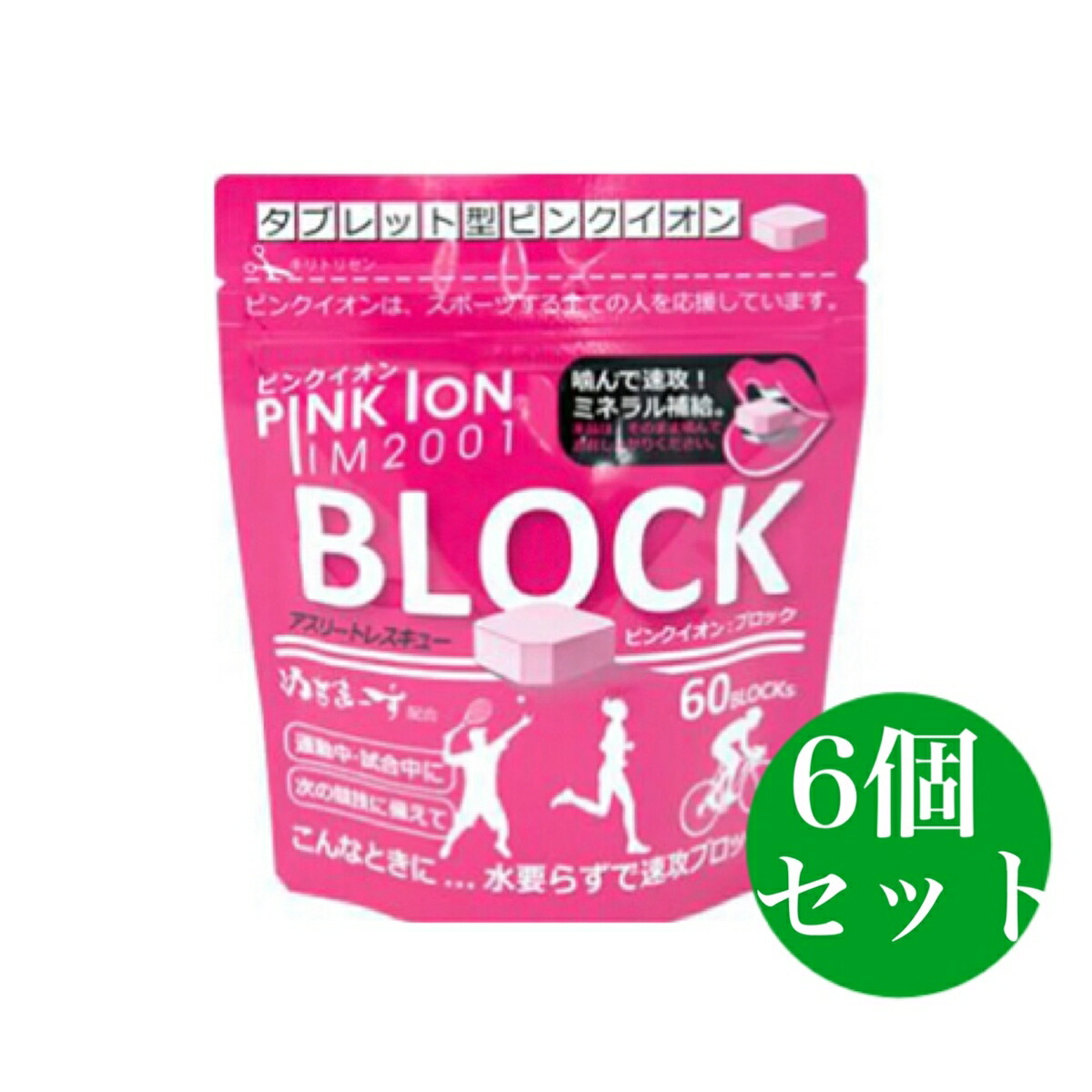 さくら色イオン 立ちはだかる60 立ちはだかる 詰め替え用 PINK ION 6個書き割り
