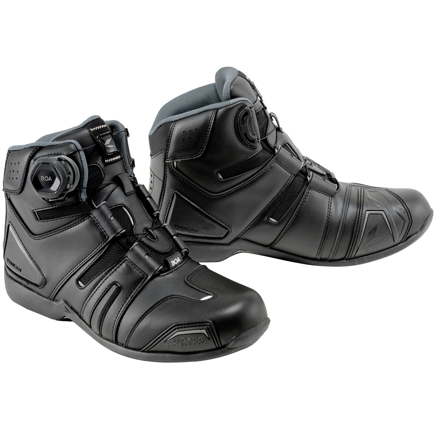 【期間限定特価】RS-TAICHI（RAタイチ）　RSS006　DRYMASTER BOA ライディングシューズ　ブラック/グレー