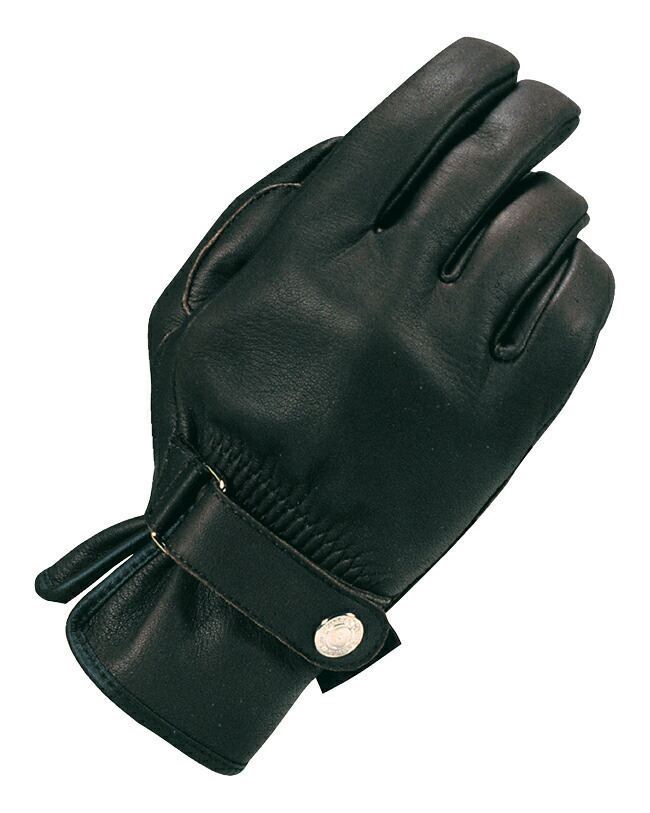 CLEVER　CLG-702S　Leather Gloves（レディース）　ブラック　　柔らかな上質な牛革を使用したシンプルですっきりとしたデザインのレディースグローブ！