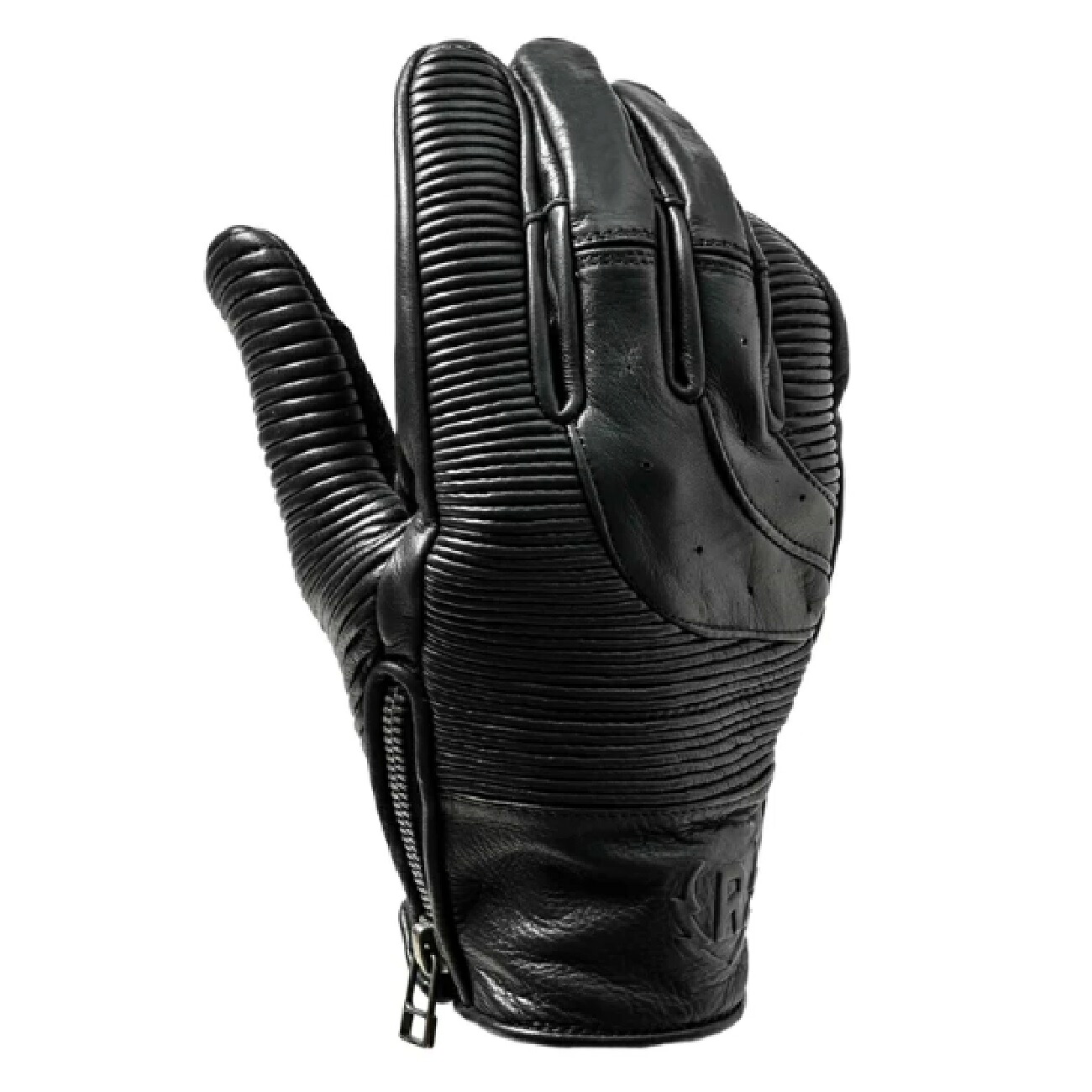 RIDEZ（ライズ）　RLG2203　MOTO GLOVES VOLTAGE バイク用グローブ BLACK　ヨーロッパ・ブリテシッシュデザイン耐久性も高く長年愛用できる細部まで拘ったグローグ　スマホタッチ対応