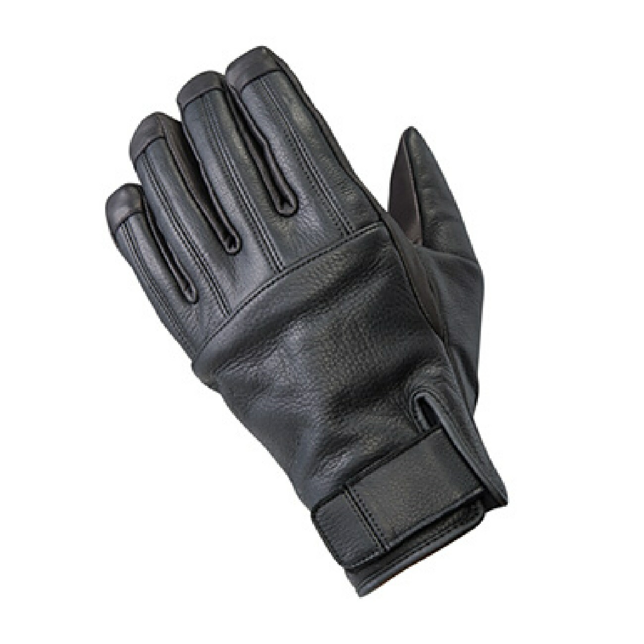Y'S GEAR（ワイズギア）　YL4005 サイバーレザーウィンターグローブ BLACK　YAMAHA独自皮革\