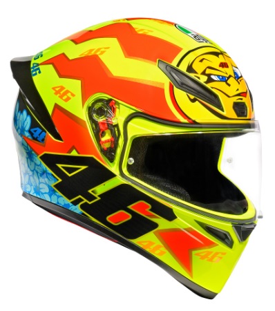 AGV（エージーブイ）　18394007032　K1 S JIST Asian Fit - ROSSI 2001　アジアンフィット（フルフェイスヘルメット）【正規品】 27,885円