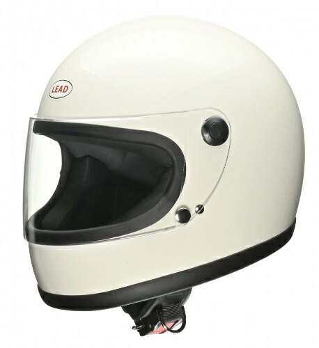 LEAD（リード工業）　RX-100RII　フルフェイスヘルメット　ホワイト（フリーサイズ）　　（リードヘルメットRX-100R2フルフェイスヘルメット）