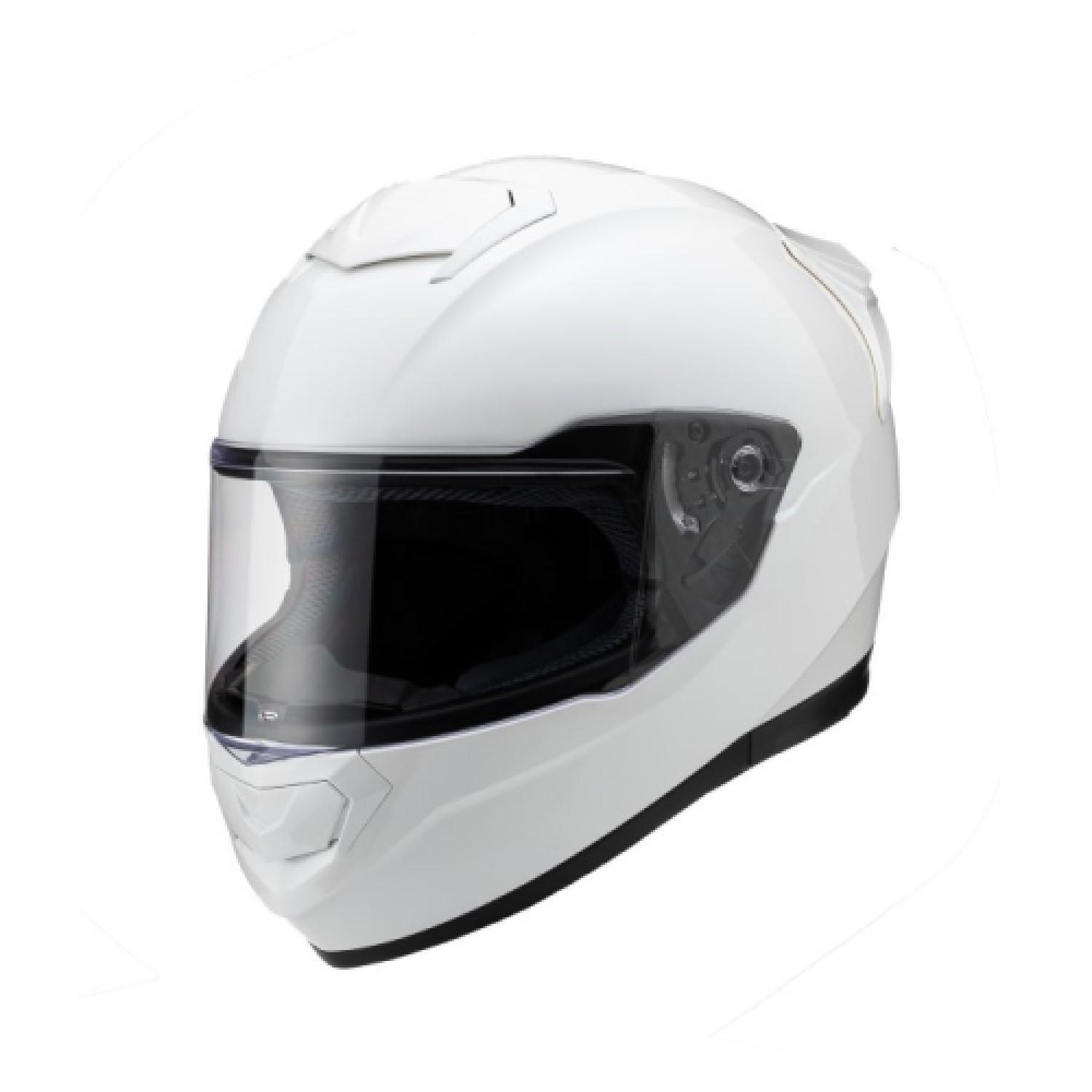 YAMASHIRO YH-002 フルフェイスヘルメット パールホワイト 大型ベンチレーションにUV99%カットのポリカーボネートシールドで夏も快適!交換や清掃が出来るフル脱着内装機能も付いてこの価格!!|バイク用品店 バイクワールド