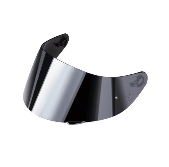 AGV（エージーブイ）　KV31B7N4-003　VISOR K5 S/K3 SV/K1 S (M-L-XL) - MPLK - IRIDIUM SILVER　（K5 S/K3 SV/K1 S用バイザー/シールド/M・L・XLサイズ用）｜バイク用品店 バイクワールド
