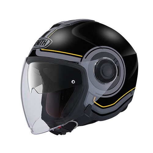 YAMAHA(ヤマハ) YJ-22II ZENITH Graphic ジェットヘルメット ブラック 気軽にお出かけしたくなる快適な被り心地のサンバイザー搭載ジェットヘルメット!通勤通学からツーリング、街乗りにも幅広く使用できるヘルメット!!|バイク用品店 バイクワールド
