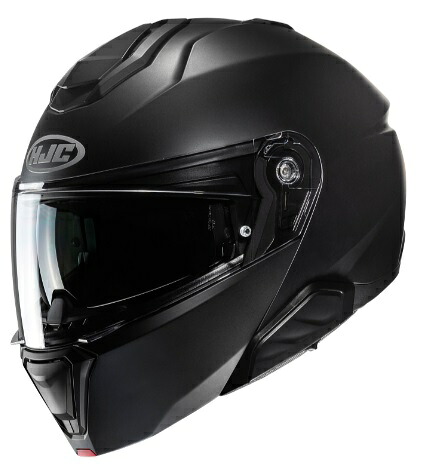 HJC（エイチジェイシー）　HJH270　i91 ソリッド　SEMI FLAT BLACK　　ツーリングを快適にするサンバイザー付きツーリングシステムヘルメット！
