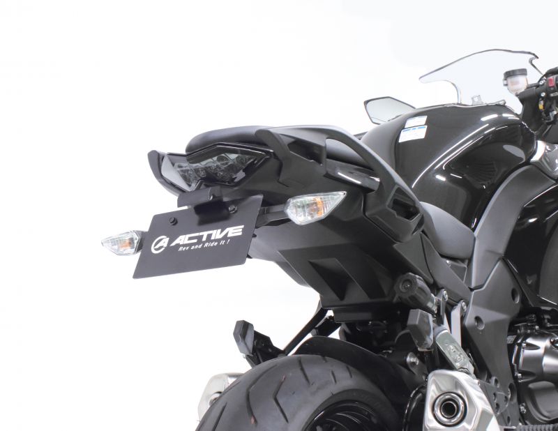 ACTIVE（アクティブ）　1157093　フェンダーレスキット ブラック [LEDナンバー灯付き]　Ninja1000 17-19　Ninja1000(ABS) 17-19　Ninja1000 SX 20-24