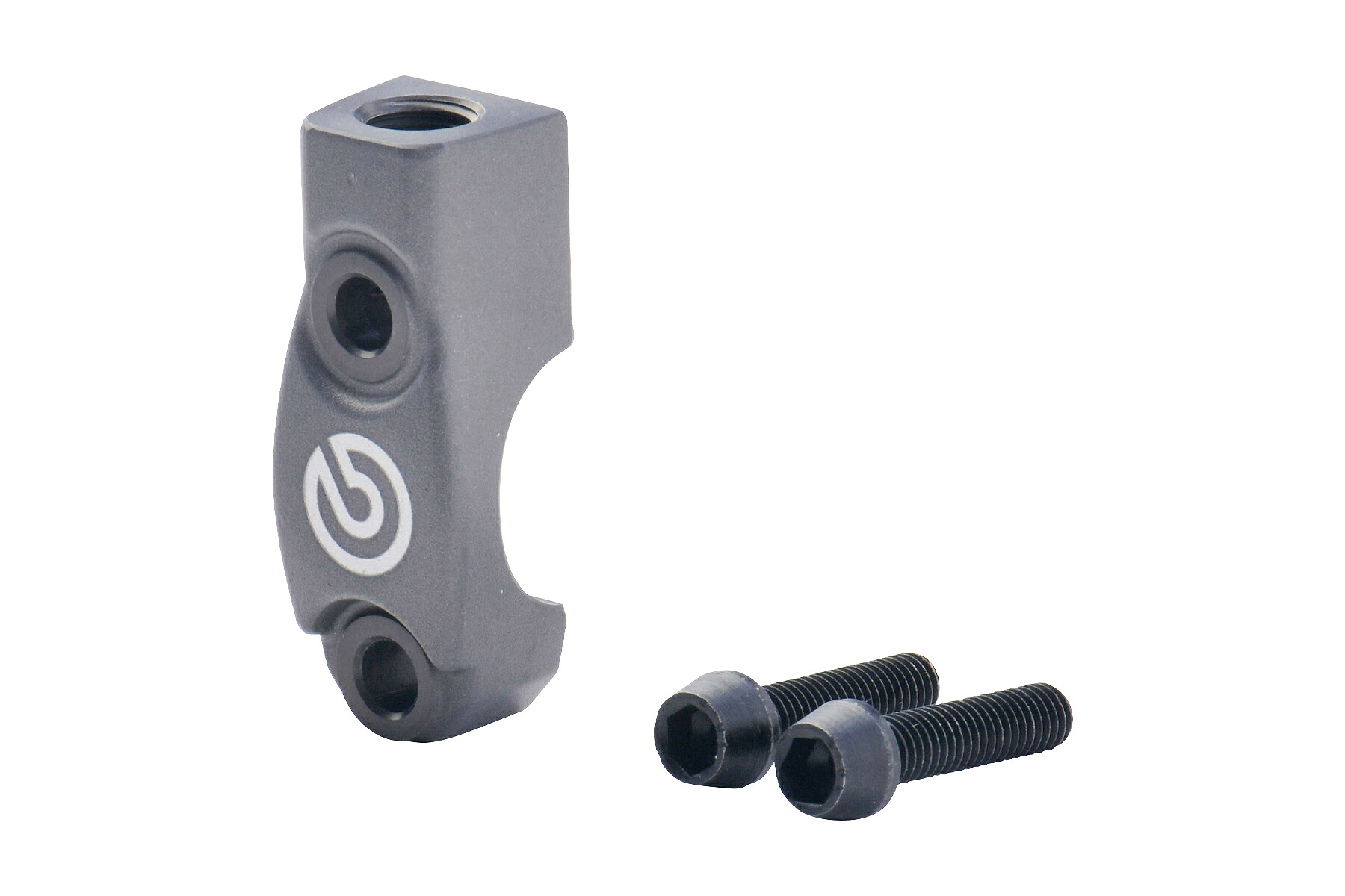 BREMBO（ブレンボ）　110.C740.91　ハンドルバークランプ ミラーホルダー付 M10 x 1.25 正ネジ RCS コルサコルタ ブレーキ/クラッチ マスターシリンダー用