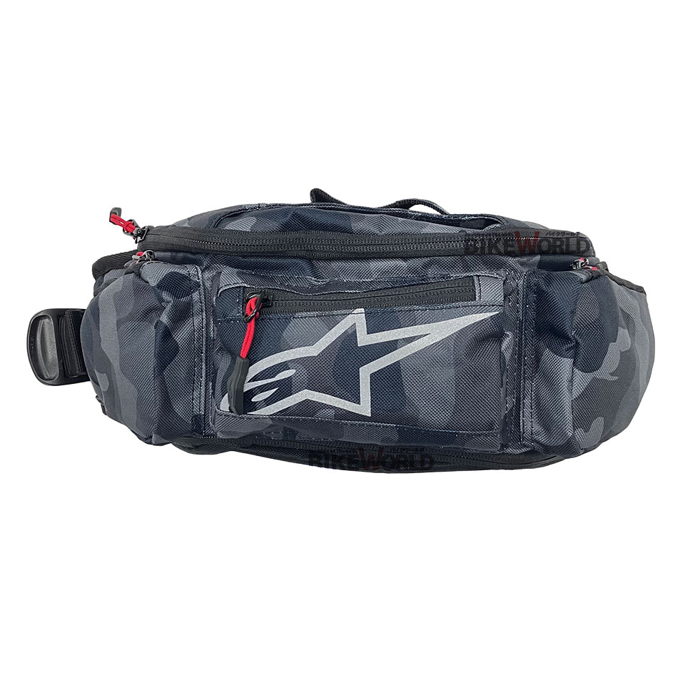 alpinestars（アルパインスターズ）　6106718　KANGA v2 WAIST BAG　9185 / CHARCOAL CAMO　チャコールカモ　カンガ ブイツー ウエストバッグ