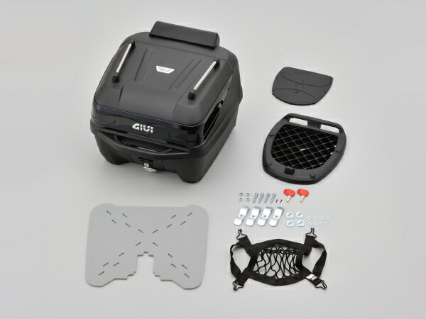 DAYTONA（デイトナ）　27412　GIVI B32NB-ADV BLOD 未塗装ブラック(グロッシーブラック(パネル))｜バイク用品店 バイクワールド