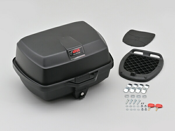 GIVI（ジビ）/DAYTONA（デイトナ）　61415　GIVI E20NW 未塗装ブラック　リアボックス｜バイク用品店 バイクワールド