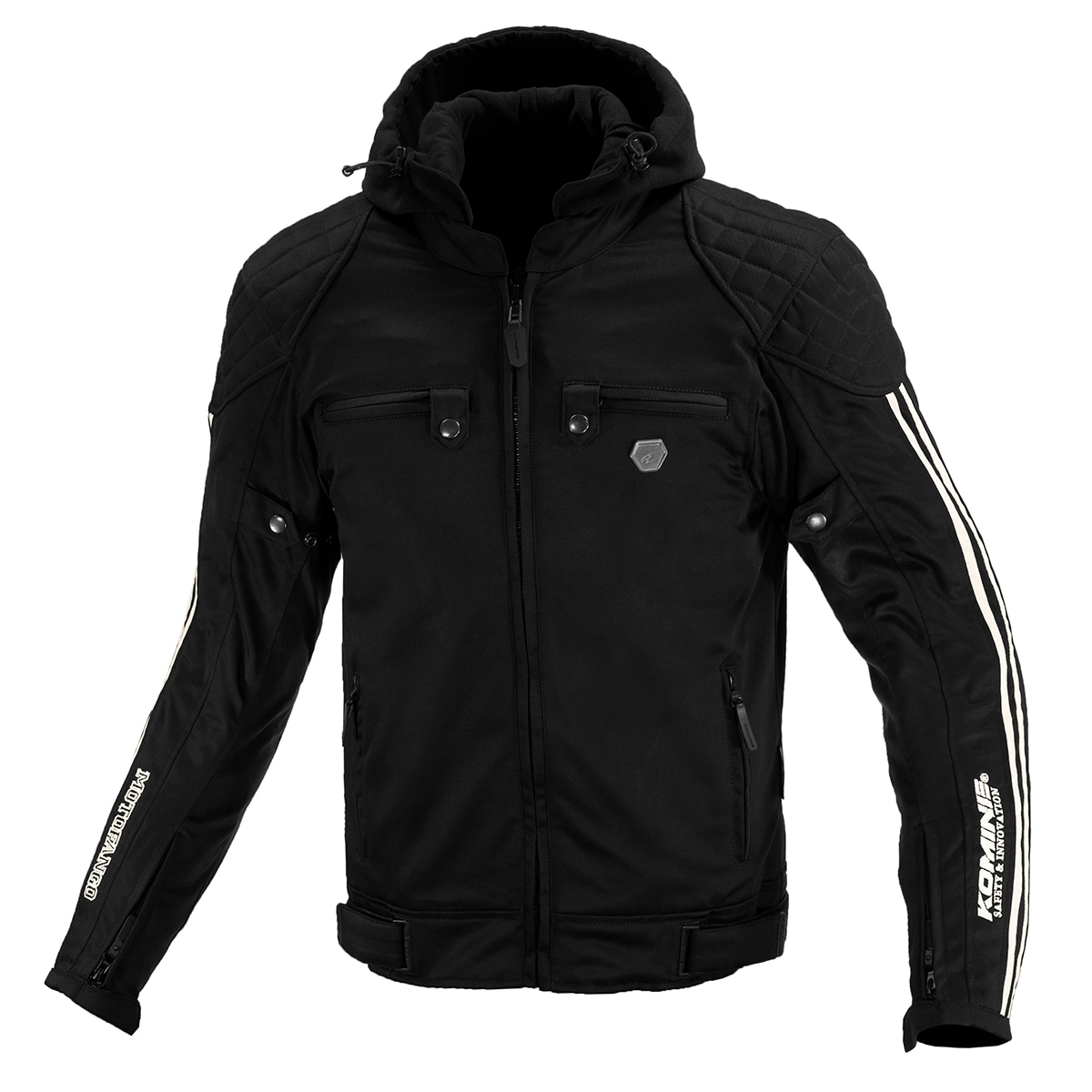 楽天市場】コミネ(KOMINE) JK-614 プロテクトウインターパーカ BLACK