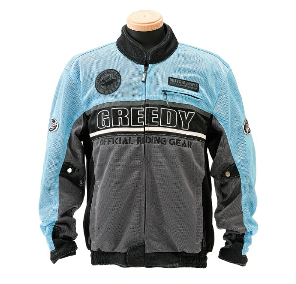 GREEDY　GNS-062　TOURING MESH JACKET　SKY（メッシュジャケット）｜バイク用品店 バイクワールド 15,620円