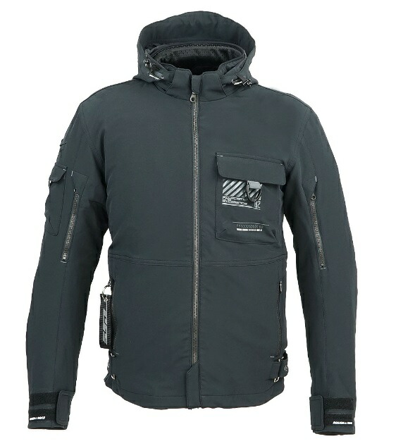 【限定特価】ラフ＆ロード（ラフアンドロード）RR7254 エアスルーソフトシェルストレッチパーカーFP ブラック　Lサイズ　　ストレッチ性のある素材と動きやすい立体裁断によりストレスを感じさせない軽快な着心地！夏場の日差しを遮りつつ程よい通気性で春夏秋と長期間活躍！