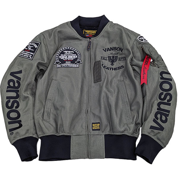 ★インナー付 3シーズン対応 VANSON メッシュジャケット MA-1タイプ Amazon | [バンソン] メッシュMA-1ジャケット ネイビー/ホワイト