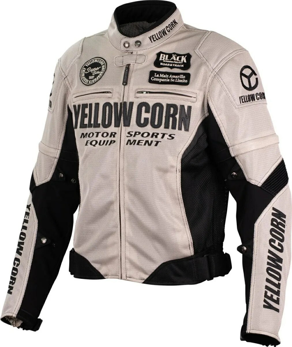 【限定特価】YELLOW CORN（イエローコーン）　YB-5102　メッシュジャケット　IVORY