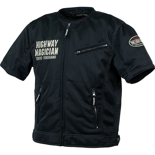 楽天市場】イエローコーン YB-3102 メッシュジャケット ブラック