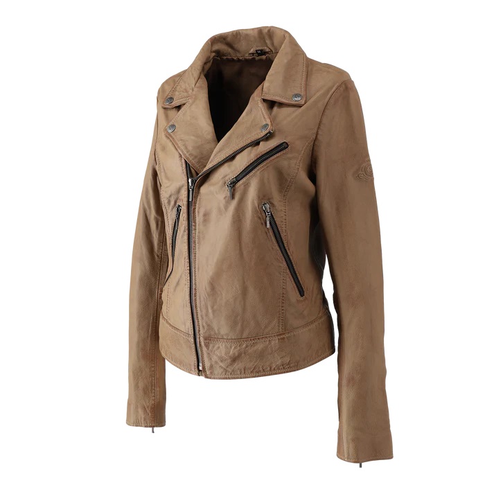 RIDEZ(ライズ) SLJ101 SugarRidez Queen JACKET Blond レディースレザージャケット