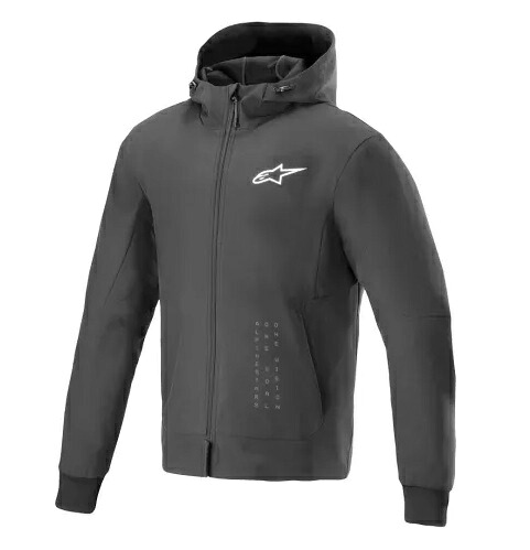 alpinestars（アルパインスター）　4202624　RADIUM TECH HOODIE　BLACK WHITE（12）　Mサイズ