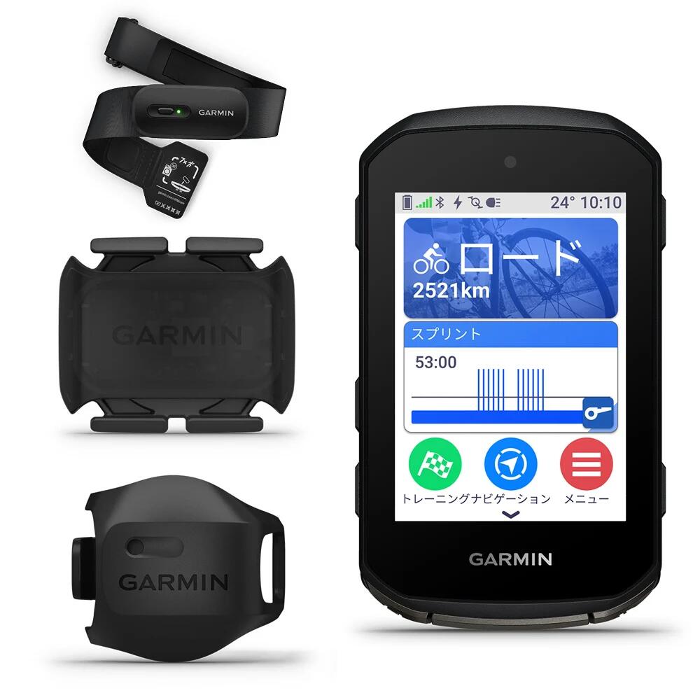 【即納 】Edge 850 バンドルセット（即納可） センサー付き GARMIN ガーミン Garmin サイクルコンピューター Garmin Edge ロードバイクGPS サイコンおすすめ 自転車ナビ サイクリングログ｜バイクワークス 59,880円